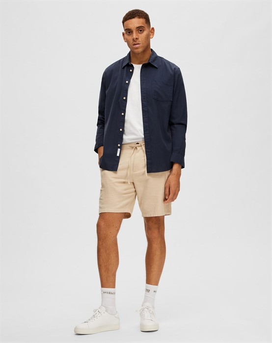 Regular Brody Linen Shorts
